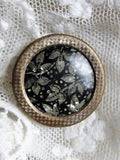 Antique Victorian THREAD BACK Button, Lovely Design,Collectible Buttons, Button Collector