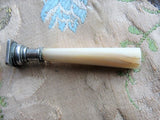 Antique Victorian Romantic Writers Seal, Wax Seal, Sceau Lustrous Mother of Pearl Handle No Monogram Lovely Addition to Collection, Gift