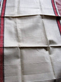 Vintage Linen French Torchons, Kitchen Tea Towel, Red Stripe Linens, French Farmhouse Cuisine Never Used Vintage Linens