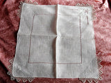 Breathtaking BRIDAL Antique Hanky,Applique Hand Drawnthread Work, Tatted Tatting Lace Hankie WEDDING HANDKERCHIEF Bridal Hanky Hankies