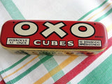 ANTIQUE Colorful OXO Cubes Tin, Decorative Vintage Tin,Farm House Decor,Exceptional Condition, Kitchen Tins,Collectible Advertising Tins
