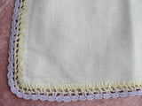 VINTAGE Farmhouse French Country Table Runner, Buffet Scarf ,Table Centerpiece ,Hand Embroidery Work,French Cottage Linens