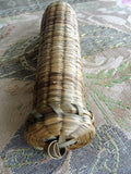 EXCEPTIONAL Woven Antique Native American Sweet Grass Scissors Case,Scissor Holder,Sewing Collectibles,Hand Woven Antique Sheath,Collectible