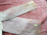VINTAGE Salesmans Sample French Trim Laces, Charming Historical Sampler, Vintage Whitework, Decorative,Sewing Room,Sewing Prop,Collectible
