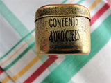 ANTIQUE Colorful OXO Cubes Tin, Decorative Vintage Tin,Farm House Decor,Exceptional Condition, Kitchen Tins,Collectible Advertising Tins