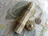 EXCEPTIONAL Woven Antique Native American Sweet Grass Scissors Case,Scissor Holder,Sewing Collectibles,Hand Woven Antique Sheath,Collectible