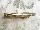 VINTAGE Essex Crystal Tie Clip,Reverse Intaglio Equestrian Horse Tie Bar,HICKOK Mens Tie Bar,Gentlemens Tie Accessory,Vintage Jewelry