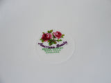 BEAUTIFUL Royal Albert American Beauty Cake Plate,Paul Longpre Lush Pink ROSES,English Bone China Handled Cake Plate,Vintage Wedding gifts