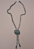 DRAMATIC Art Deco Design Necklace, Sparkling Glass Stones,Brilliant White and Aqua Blue Glass Stones,Unique Design,Collectible Jewelry