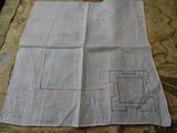 LOVELY Vintage MADEIRA Embroidered Hanky Monogram D Handkerchief,WhiteWork,Embroidery,Wedding Bridesmaid Bridal Hankie,Collectible Hankies