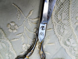 ANTIQUE Embroidery Needlework Scissors,Henckels,Elegant Design,Made In Germany,Fine Crafts,Needlework Tools,Collectible Vintage Sewing Tools