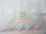 GORGEOUS Vintage Italian Linen Tablecloth and Napkins Set, Never Used PINK Linen, Bridal Shower Wedding Housewarming,Collectible Linens