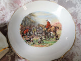 VINTAGE English Teacup,Equestrian The Hunt,Fox Hunting,Horse Riding,Fox Hound Dogs,Gentlemens Teacup Size, Collectible Teacups,Gift For Him