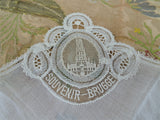 BEAUTIFUL Vintage Brussels, Belgium Lace Handkerchief, Bridal Hanky, Brides Gift,Wedding Hankies,Bridesmaids,Collectible Hankies
