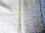 GORGEOUS Vintage Madeira Linen Placemats set, Exquisite Hand Embroidery and Applique Work, Marghab Quality, Collectible Vintage Linens