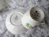 ENGLISH Bone China Teacup and Saucer, Royal Albert, Flower of The Month Daisy ,Hand Painted Cup and Saucer Set, Collectible Vintage Teacups
