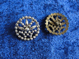 LOVELY Antique French Cut Steel Button,Victorian Fancy Button,Highly Detailed FILIGREE Design Button,Collectible Vintage Buttons