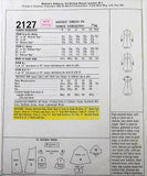 60s MOD Empire Dress Pattern McCALLS 2127 Three Cute Styles Bust 34 Vintage Sewing Pattern