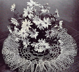 1940s VINTAGE Crochet Lace Book Coats Clark 252 Pineapple Pageant Crochet Patterns Featuring RUFFLED Doilies Thistledown Shooting Star Sundial etc