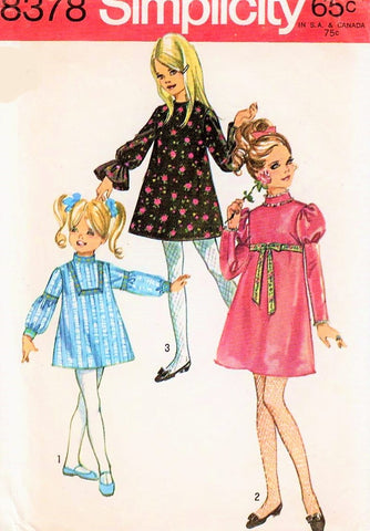 60s Girls Dress Pattern Juliet Sleeves Girls Mini Dress Girls Vintage A Vintage shop 60s Girls Dress Pattern Juliet Sleeves Girls Mini Dress Girls Vintage A Vintage shop
