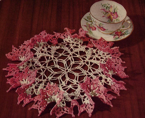 1950s Vintage Crochet Book American Thread Star Book 143 Pretty Ruffled Doilies Crochet Patterns