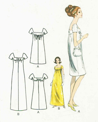 60s Patou STUNNING Low Cut Cocktail Dress Pattern Vogue Paris Original  A  Vintage shop
