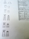 1980s FAB Camisole Top Jacket Skirt Pants Pattern VOGUE 2687 Perfect Summer/Travel Wardrobe Bust 34 Vintage Sewing Pattern UNCUT